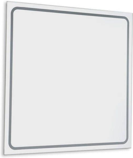 Sapho Gemini II rechthoekige spiegel met LED verlichting 60x80 cm