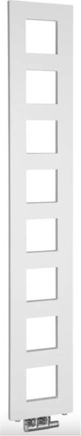 Sapho Designradiator Block 28x175 cm Mat Wit - Foto 1