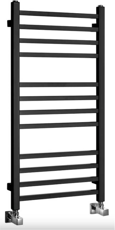 Sapho Designradiator Metro 45x89 cm Mat Zwart
