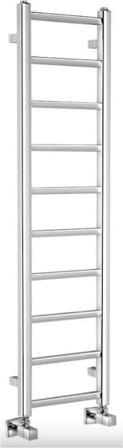 Sapho Designradiator Metro Light 30x114 cm Chroom