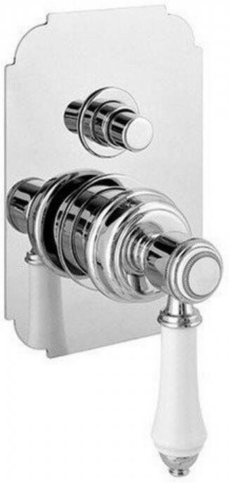 Sapho Douchekraan Inbouw Vienna Mengkraan Afbouwdeel 2-weg Chroom (incl. inbouwdeel)