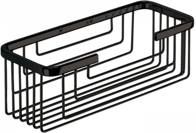 Sapho Draadmand Smart 25.2x8.6x10.2 cm Mat Zwart