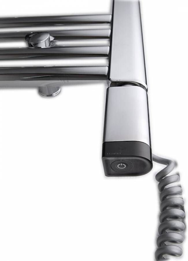Sapho Elektrisch Thermostaat Radiator ONE D 300W tbv Handdoekradiator Dorlion Chroom