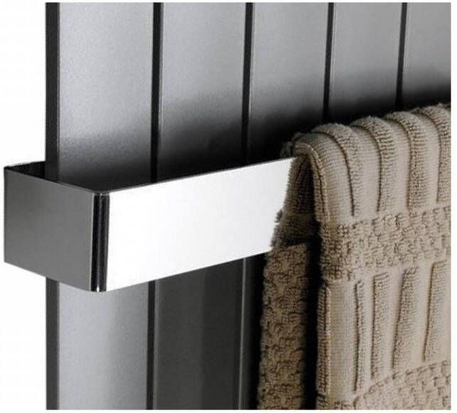 Sapho Handdoekhouder tbv Radiatoren Colonna 45x7.4 cm Geborsteld RVS