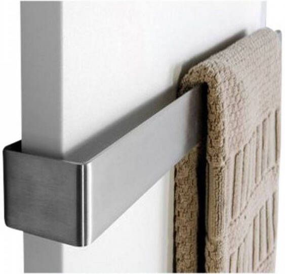 Sapho Handdoekhouder tbv Radiatoren Magnifica 60.8x7.4 cm Geborsteld RVS