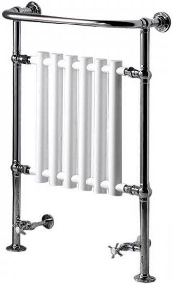 Sapho Handdoekradiator Cork 67.5x96 cm 550W Chroom Wit - Foto 2