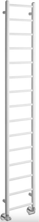 Sapho Handdoekradiator Dina Recht 30x174 cm Mat Wit - Foto 2
