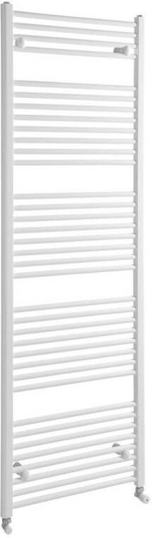 Sapho NIET MEER LEVERBAAR! Handdoekradiator DIRECT & ORBIT Recht 186.8x60 cm Wit