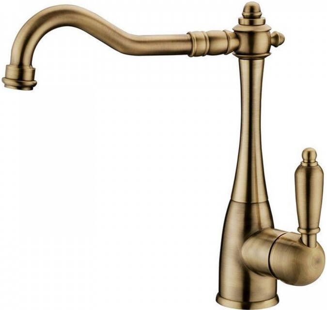 Sapho Keukenmengkraan Kayra 1-hendel 29 cm Brons