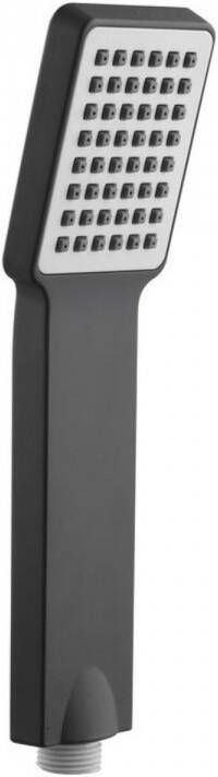 Sapho Losse Handdouche 1-stand Rechthoek 6.4 cm Mat Zwart - Foto 1