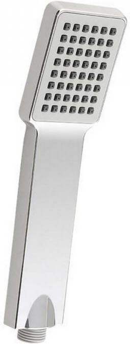 Sapho Losse Handdouche Ginko 1-stand Regen Rechthoekig 22.6 cm Chroom