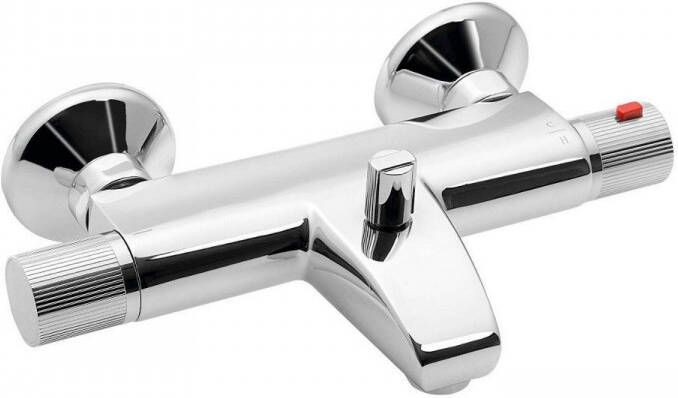 Sapho Opbouw Badkraan Action Thermostaat 2-knop 12.4 cm Chroom