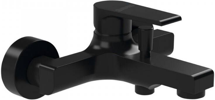 Sapho Opbouw Badkraan KAI Mengkraan 1-hendel 16 cm Mat Zwart