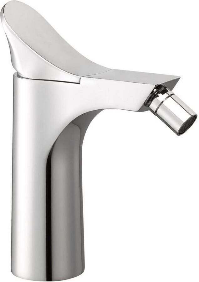 Sapho Bidetmengkraan Bék Uitloop Recht 1-hendel 17.5 cm Chroom (incl. pop-up waste)