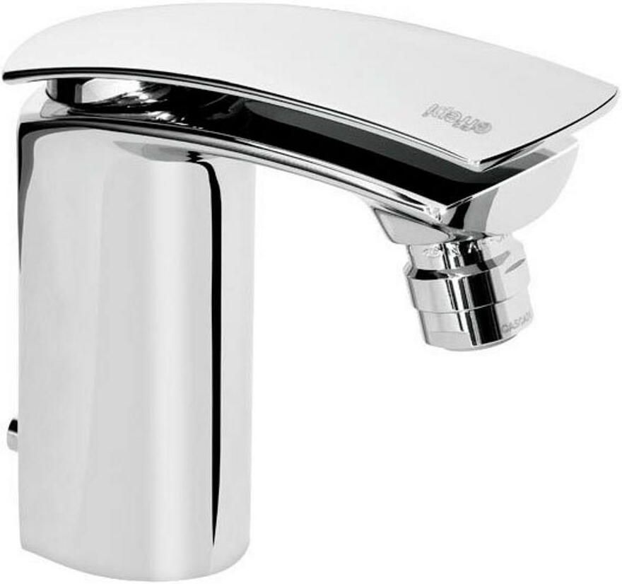 Sapho Bidetmengkraan Flo Uitloop Recht 1-hendel 13.5 cm Chroom (incl. pop-up waste)