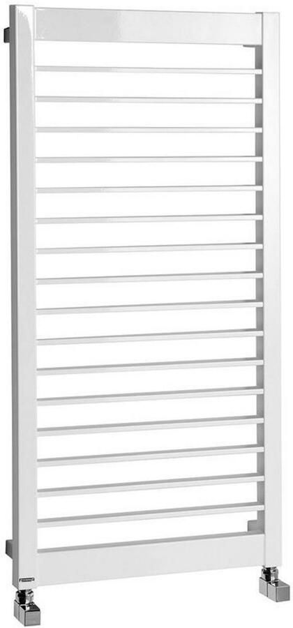 Sapho Designradiator Mateo Recht 50x104.7 cm 508W Wit