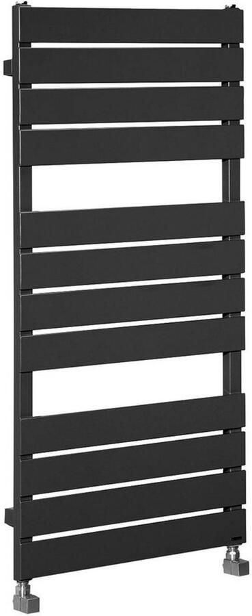 Sapho Designradiator Santina Recht 55x112 cm 598W Antraciet