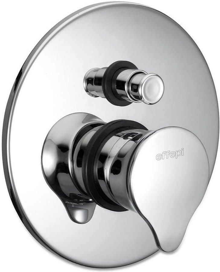 Sapho Douchekraan Inbouw Belinda Mengkraan Afbouwdeel 2-weg Chroom (incl. inbouwdeel)