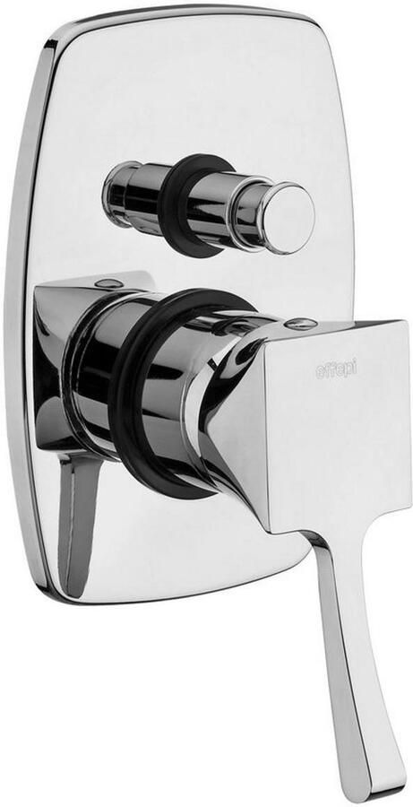 Sapho Douchekraan Inbouw Chic Mengkraan Afbouwdeel 2-weg Chroom (incl. inbouwdeel)