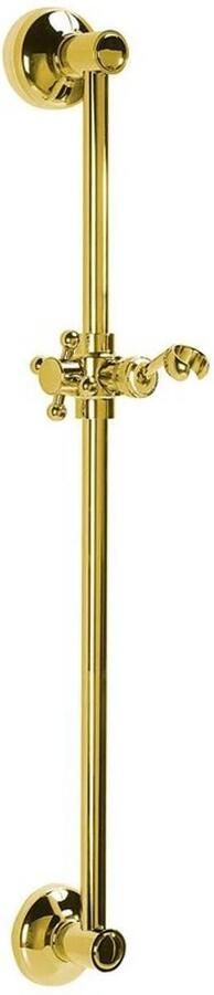 Sapho Antea douchestang verstelbare houder rond 670mm goud - Foto 2
