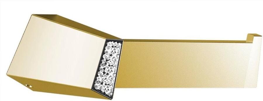 Sapho Toiletrolhouder Soul Crystal 15.8 cm Goud