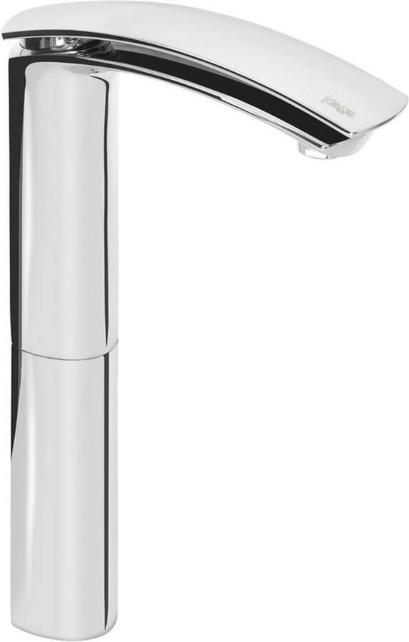 Sapho Wastafelmengkraan Flo 1-hendel Gebogen Hoog 33.5 cm Chroom