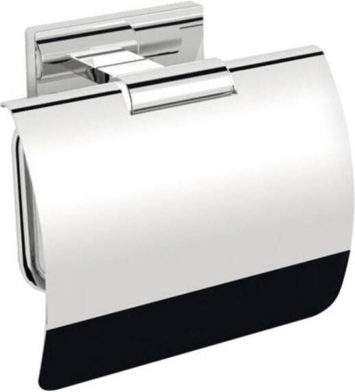 Sapho Toiletrolhouder Olymp 12.5x7.8 cm met Klep Chroom