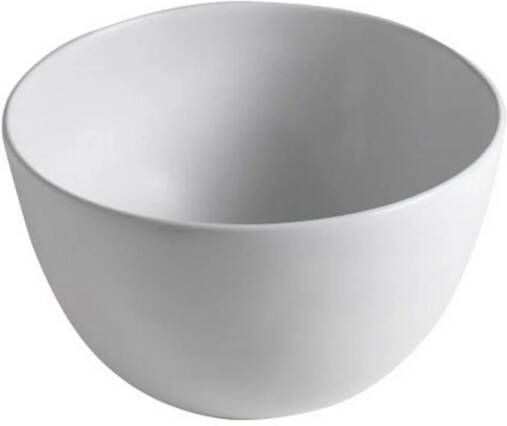 Sapho Waskom Dome Rond 44.5x27 cm Keramiek Wit - Foto 2