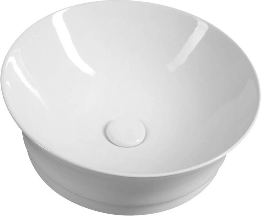 Sapho Idea keramische ronde waskom 42 wit