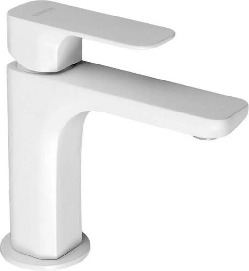 Sapho Wastafelmengkraan Spy 1-hendel Recht 16.7 cm Mat Wit