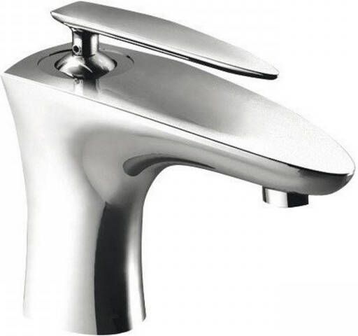 Sapho Wastafelmengkraan Veneta 1-hendel Uitloop Recht 14.9 cm Chroom