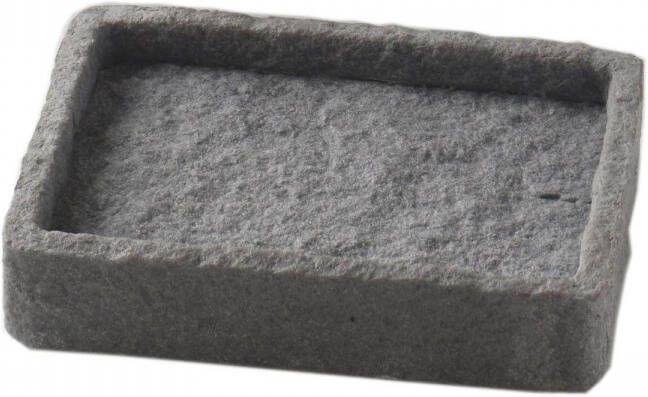 Sapho Zeephouder Aries Vrijstaand 12.2x8.6x2.7 cm Polyresin Grijs