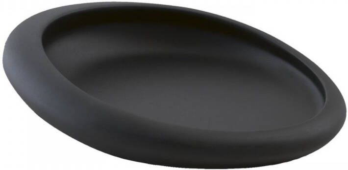 Sapho Zeephouder Iside Vrijstaand 15.2x2.9x11.5 cm Polyresin Mat Zwart