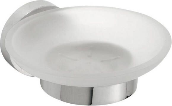 Sapho Zeephouder X-Round Hangend 11x5.5 cm Melkglas Chroom