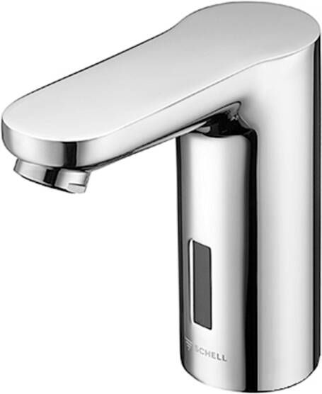 Schell Elektronische Wastafelkraan Celis Chroom met Inbouwtransformator