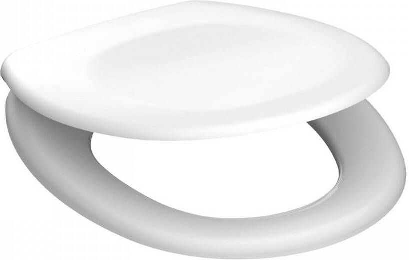Schütte Toiletzitting Schutte White Duroplast Soft Close 45 x 37 cm Wit