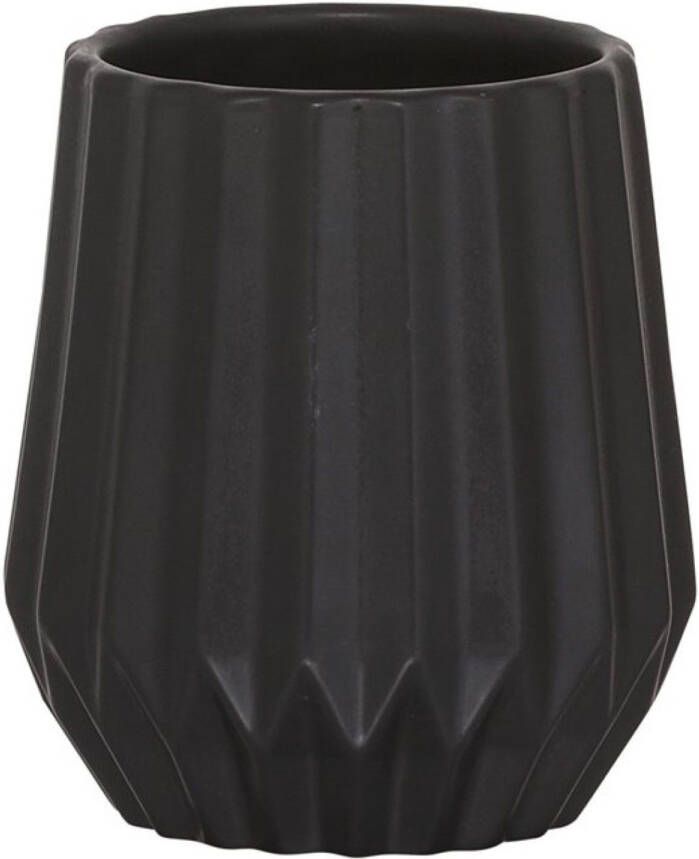 Sealskin Arte Tandenborstelbeker Keramiek Zwart 362500419