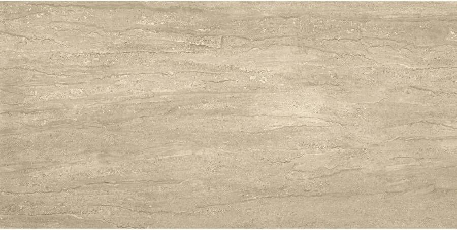 Serenissima Vloertegel Travertini Due 60x120 cm Glans Beige