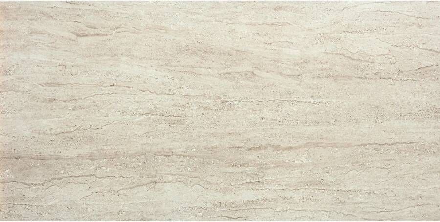 Serenissima Vloertegel Travertini Due 60x120 cm Mat Bianco