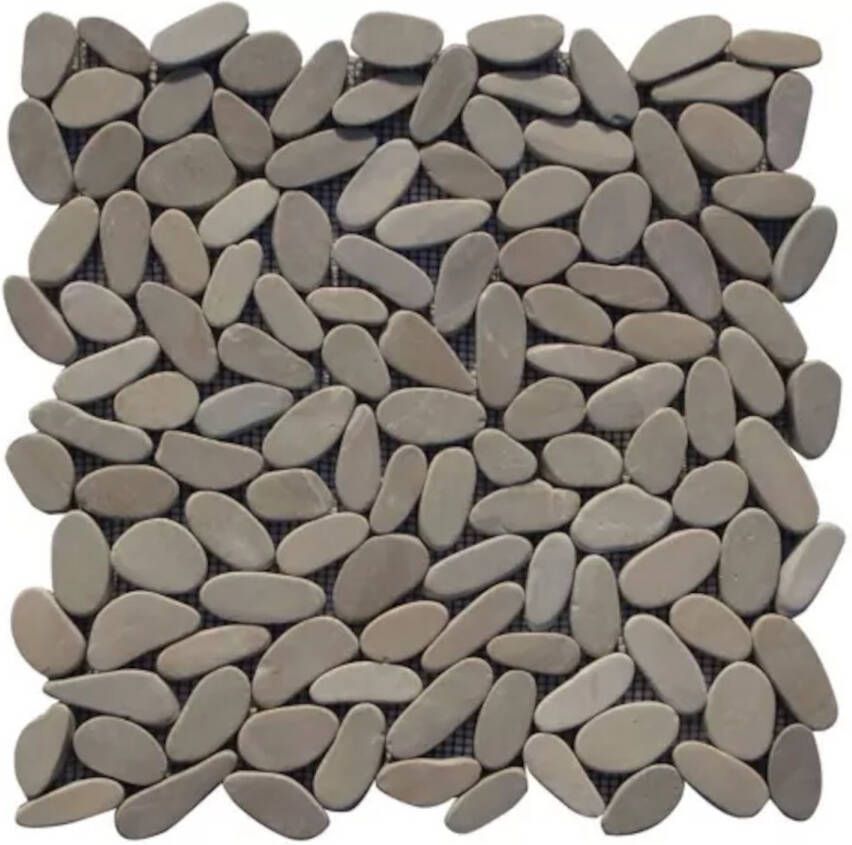 Stardos Slice Pebble Grey Mix Kiezel 30x30 per vel