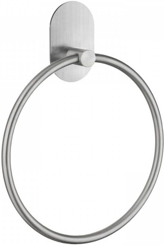 Smedbo Handdoekring Diameter 16.8cm Geborsteld Edelstaal B1028