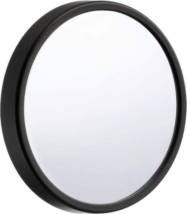 Smedbo Make Up Spiegel Outline Lite voorzien van Zuignap ABS Spiegelglas diameter 90 mm Zwart