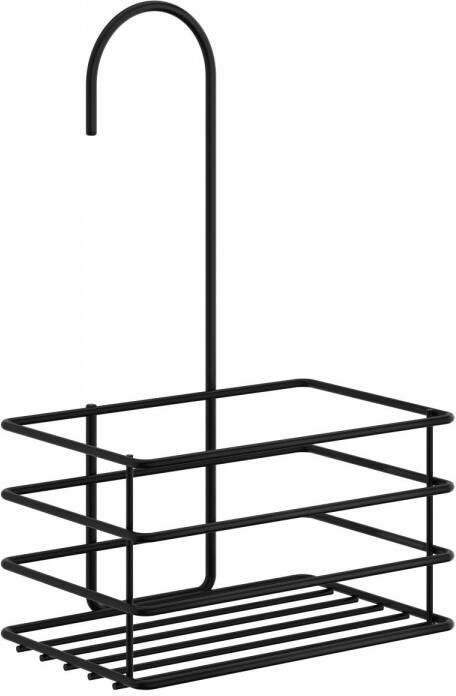 Smedbo Beslagsboden douchemand 11x28.3x11cm RVS Mat Zwart BB1216