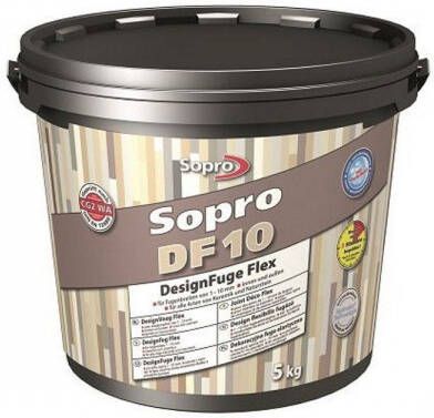 Sopro DF10 Voegmortel Designvoeg Flex 5 kg Manhattan nr 77