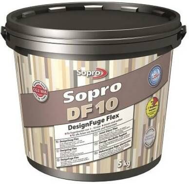 Sopro DF10 Voegmortel Designvoeg Flex 5 kg Signaalrood nr 91