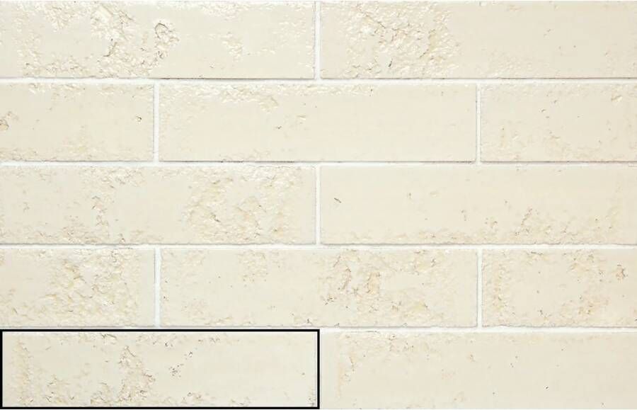 Stardos Wandtegel Pukka 6 4x26 cm Rice Cream