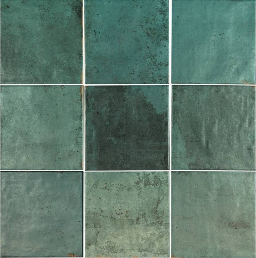 Stardos Wandtegel Tennessee Green 13.8x13.8 cm