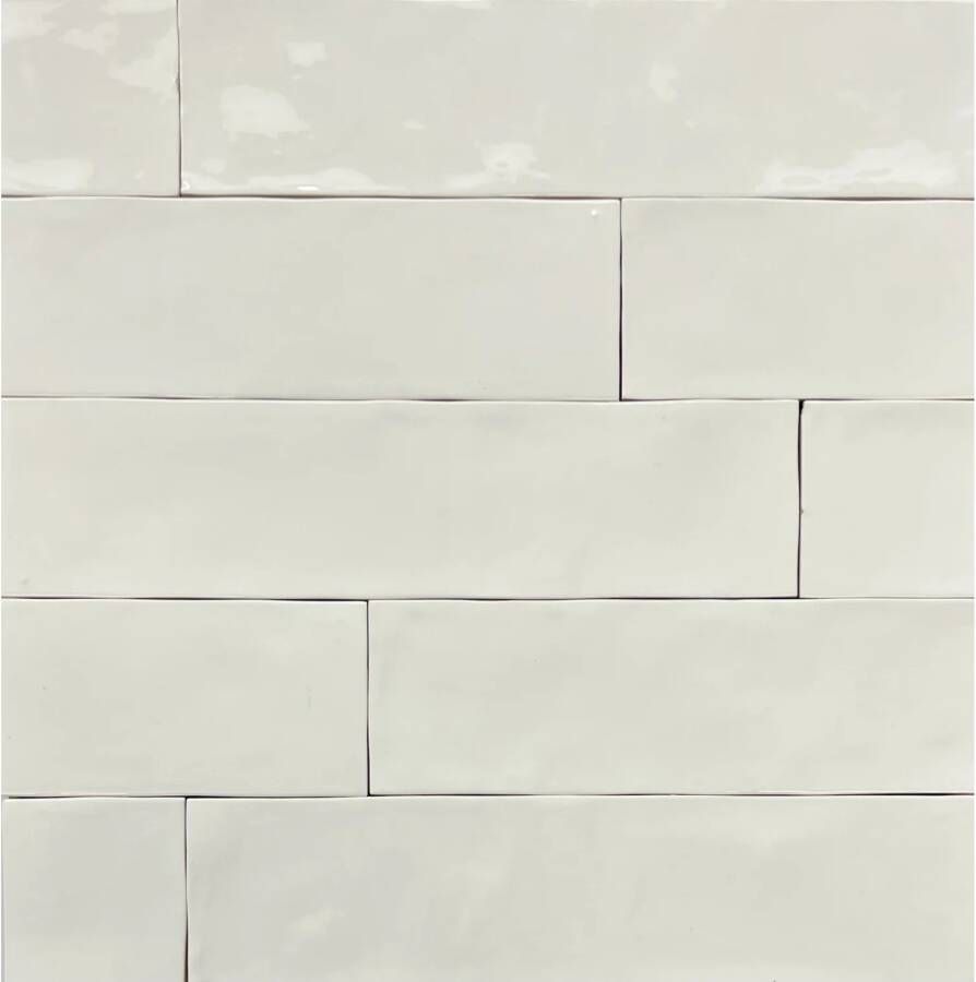 Stardos Zellige Blanco Brillo Keramiek 6.2x25 cm Beige