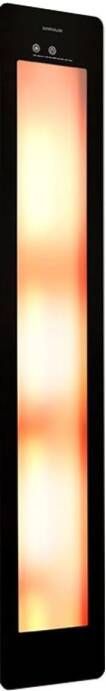 Sunshower One L Round Infrarood 185x33 cm Inbouw Opbouw vlak of hoek Black Sunl0500-l0102 - Foto 1