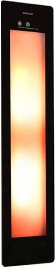 Sunshower One M Round Infrarood 140x33 cm Inbouw Opbouw vlak of hoek Black Sunm0500-m0102 - Foto 1